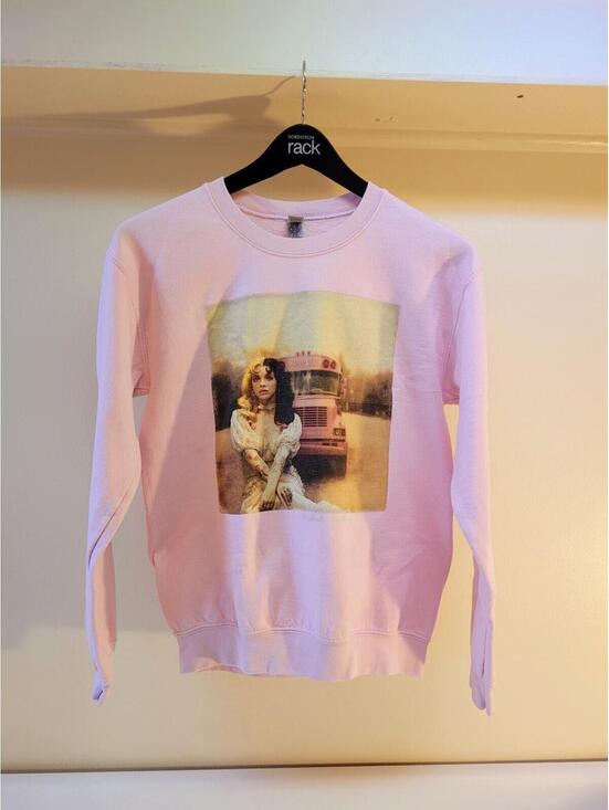Gildan Sweaters - Melanie Martinez Sweater Unisex Small k-12 School Bus Design Band Sweater